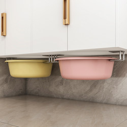 Basin storage rack Basin bathroom cabinet Basin rack Basin rack Basin rack Basin without punching toilet sink wall hang stainless steel storage rack