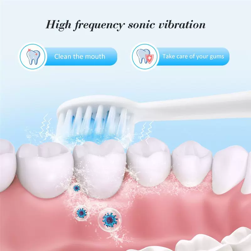 Electric Tooth Brush Sonic Toothbrush Teeth Whitening Kit Cl-Taobao