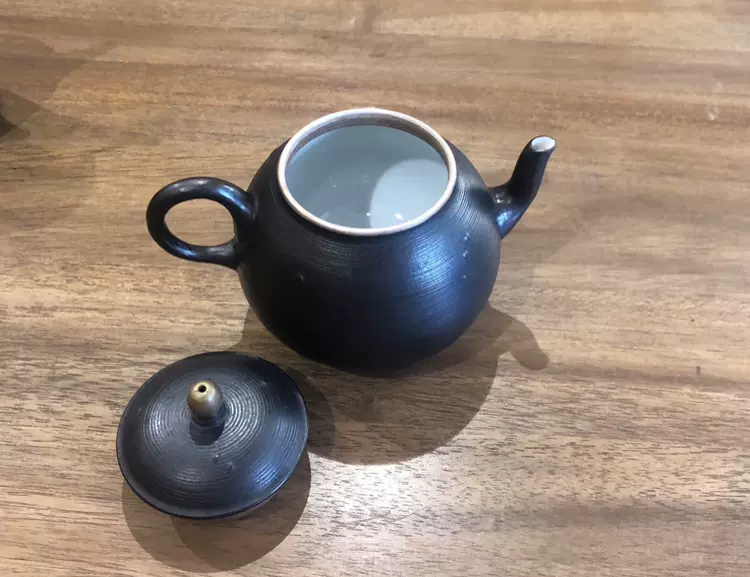 雲水堂日本陶艺家中尾郁夫手作茶壶仿古壶茶器-Taobao Singapore