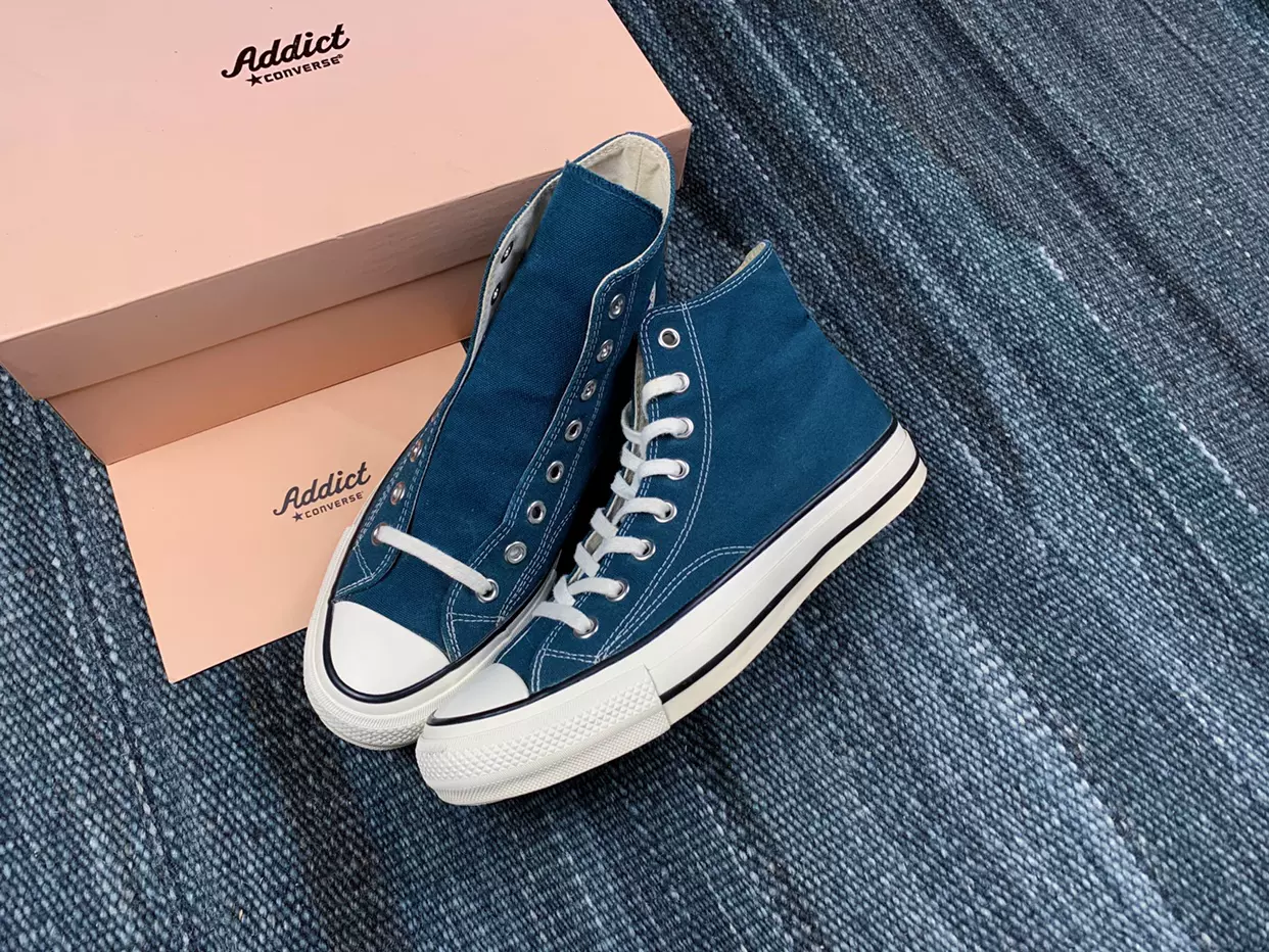 一番の CONVERSE Addict ADDICT STAR 23SS新款低幫米白綠色荔枝皮黑餘 ...