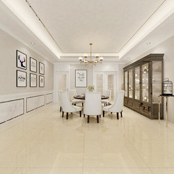 Ceramic Floor Tiles 800X800 Living Room Polycrystalline Vitrified Tiles 600X600 Pilates Anti-Slip Wear-Resistant Engineering Polished Tiles