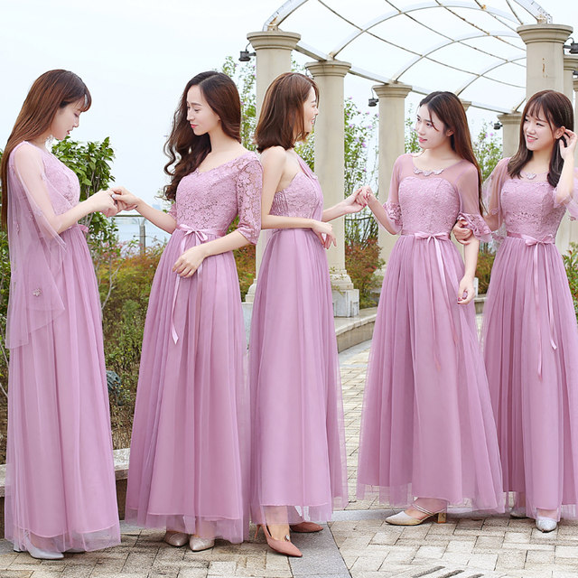 Korean bridesmaid dress best sale