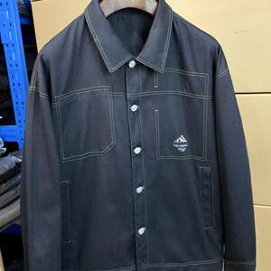 
Broken code and slight imperfections - Lapel Denim Jacket Spring and Autumn Fashion Casual Denim Jacket Pure Cotton Black Top Men C02