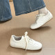 Retro white shoes for women 2025 new autumn versatile soft sole Forrest Gund training shoes for women light casual sports shoes