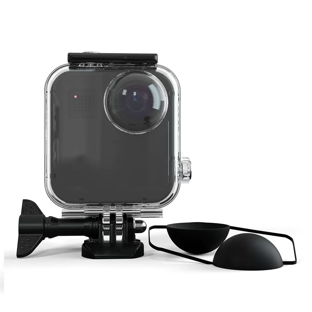 gopromax防水壳gopromax保护壳潜水保护套镜头盖gopro max钢化屏-Taobao