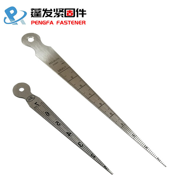 Clearance ruler Shanghai Cangpengfa tapered shuttle ruler steel ruler ...