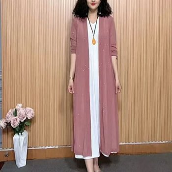 
Mom's new summer fashion shawl cardigan