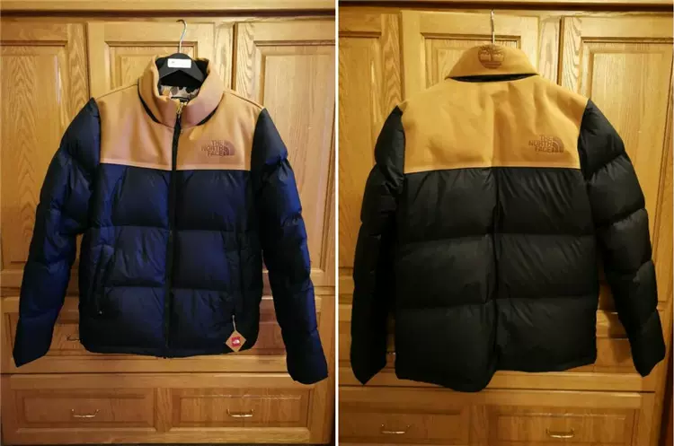 Tnf x clearance timberland nuptse