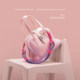 Hiatus Korean version of niche design weaving contrasting color shoulder strap dumpling dumplings bag underarmed litchi pattern simple shoulder shoulder bag
