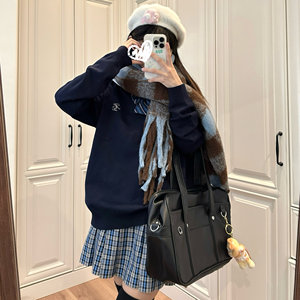 
JK uniform original genuine sweater Japanese college style school knitted versatile 2025 exterior dressing spring and autumn