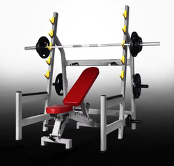 Professional Gym Free-Standing Squat Rack, Barbell Bench Press Rack, Commercial Integrated Weightlifting Rack, Home-Use Gantry Rack