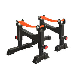 Gym Deadlift Buffer Platform Barbell Rack Shock-Absorbing Pad Home Fitness Equipment Deadlift Trainer Bar Lifter