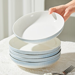 Ceramic Plates, Dish Plates for Home Use, 2026 New Model, Particularly Beautiful High-End Plates, Dinner Plates, Underglaze Color Bowls and Plates, Tableware