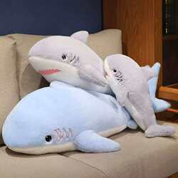 Cute Shark Pillow Doll Plush Toy for Sleeping, Bed Doll, Children's Doll, Birthday Gift for Girlfriend