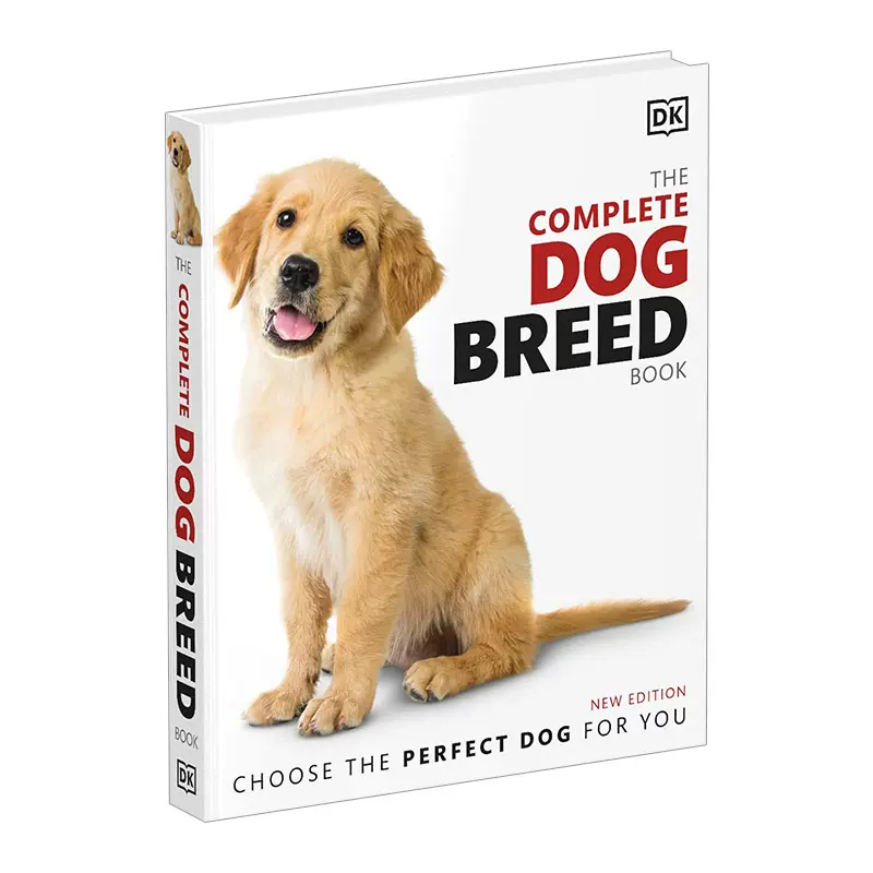 英文原版The Complete Dog Breed Book 完整的狗类品种书超420个狗狗