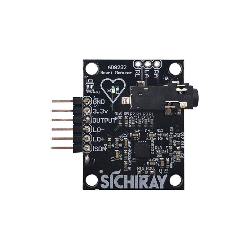 Ad8232 Module Sichiray AD8232 ECG Sensor Module - Heart Rate & Biometric Monitoring