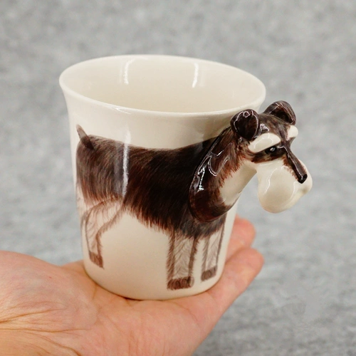 БЕСПЛАТНАЯ ДОСТАВКА Thai Thai -Dimensional Animal Mark Cup Симпатичная креативная керамическая кубок щенка, чтобы дать подарку по случаю дня рождения девочек парня