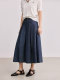 LILY2025 Spring New Women's Retro Loose Casual Versatile Skirt Pleated Skirt