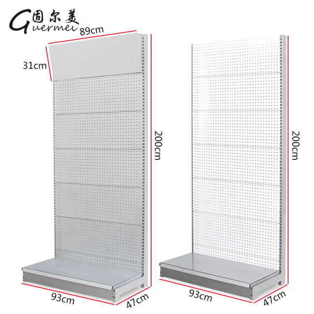 Hole board shelf display rack round hole hole board shelf hardware ...