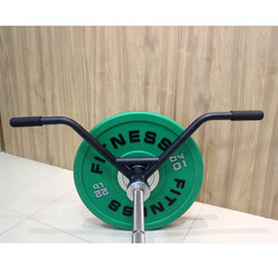 Pull-Up Barbell for Back Training, Barbell Bar Handle for Fitness Training, Back Pull-Up Training