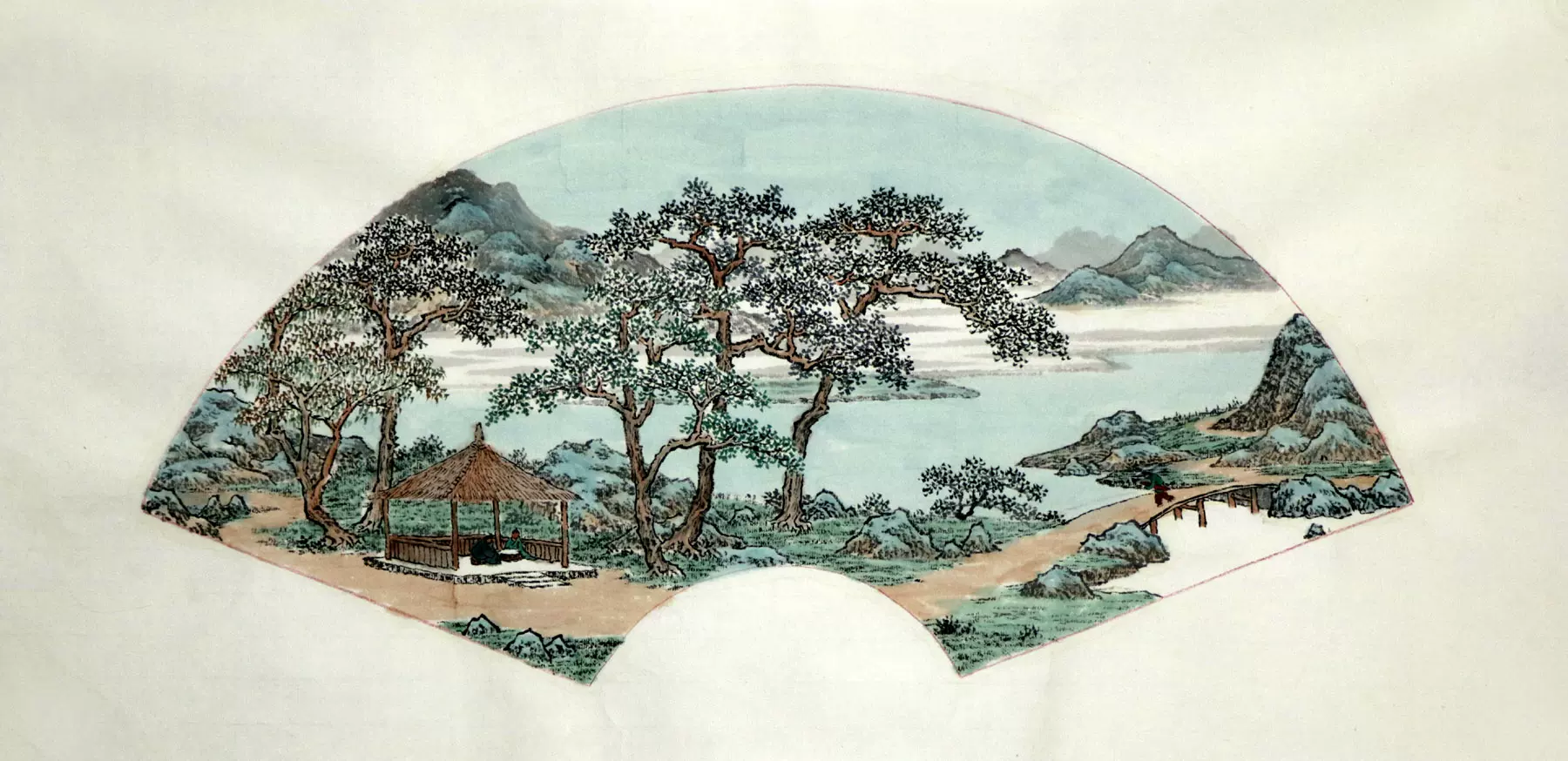 水彩画 風景画 中華人民共和国 画家 婁中國 直筆 額装 水彩画 風景画 中華人民共和国 画家 婁中國 直筆 額装