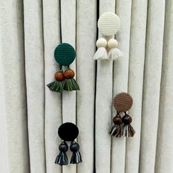 New Curtain Decorative Tassel Pins, Nordic Light Luxury Accessories, Hanging Ball Curtain Head, Window Drape Accessories