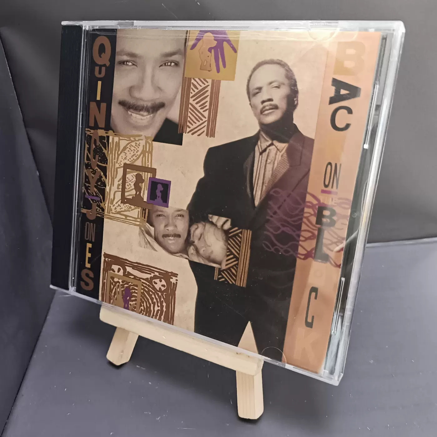 爵士大师昆西琼斯名专Quincy Jones – Back On The Block CD NM-Taobao