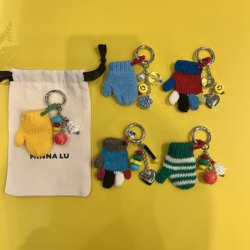 Minna Lu Original Cute Mini Glove Bag Pendant Creative Gift Mobile Phone Pendant