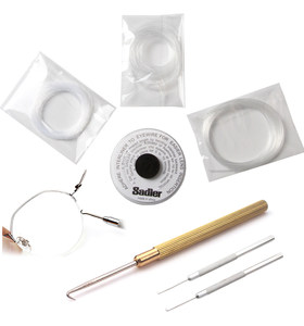 Half -frame glasses rack accessories pull drawing line fish wire fixed lens processing repair repair M pull line drawing