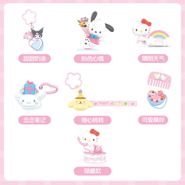 MINISO Sanrio Hello Kitty 50th Anniversary Series Blind Box Ornament Gift