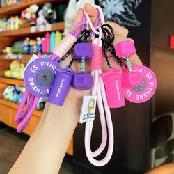 Dumbbells, kettlebells, barbells, small pendants, keychains, trendy and cool bags for boys and girls, gym opening event gifts