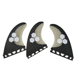 UPSURF Surf Half -Carbon Honeycomb Tail Rud Single Tap Hexagonal Arc Warded Water Surfing Accessories Tail Win