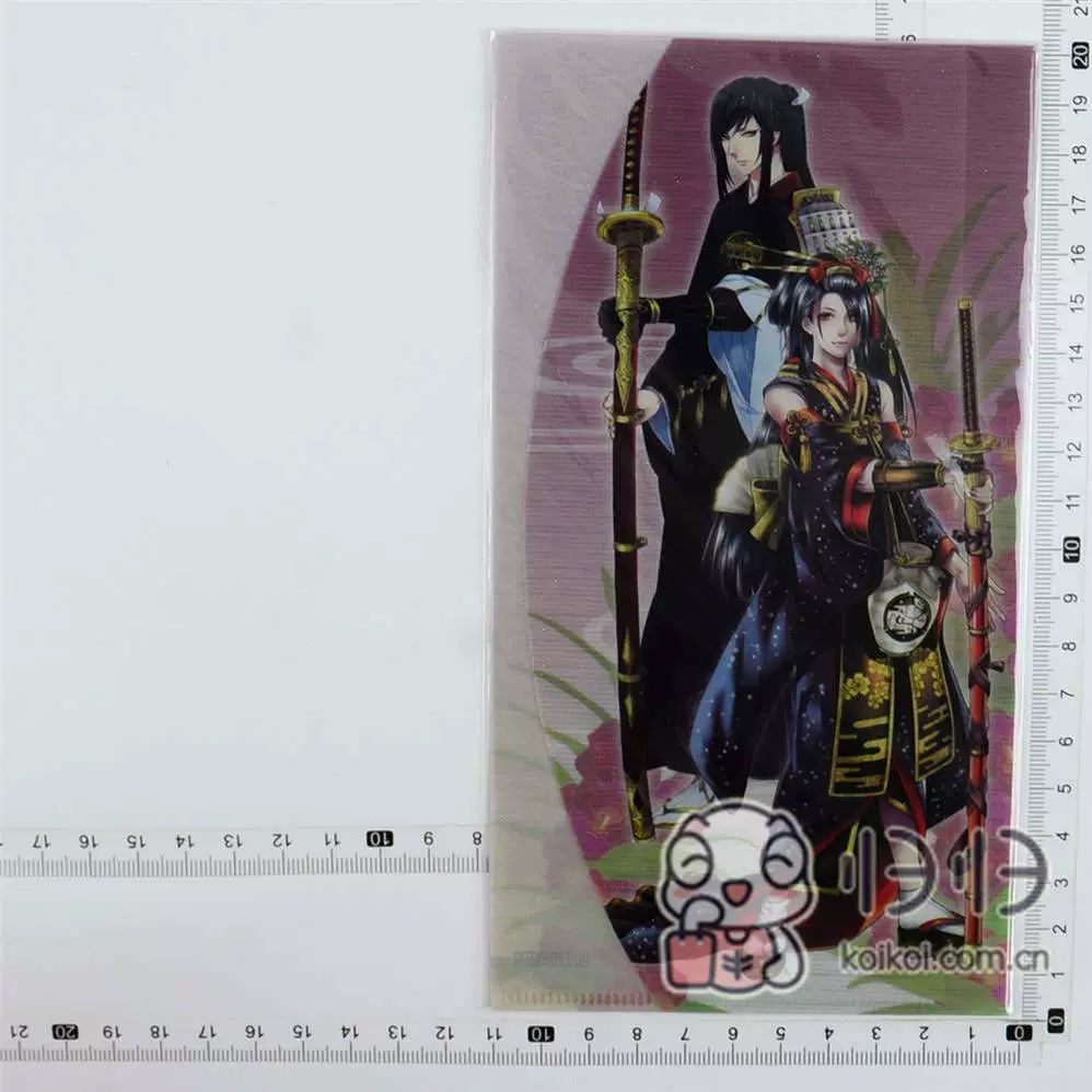 日本正版现货 刀剑乱舞票夹小文件夹太郎太刀次郎太刀 T Taobao