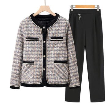 2025 new short jacket for middle-aged and elderly women