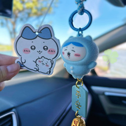 Jiyikawa Car Air Freshener Hanging Ornament Cute Usagi Plush Doll Car Decoration