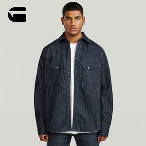 
G-STAR Dakota Men's Classic Shirt Casual Lightweight Comfortable Jacket 2026 Spring New Versatile D27800