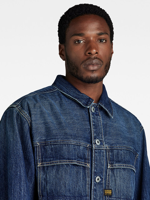 Veste G-Star Raw Riley Slim 3D En Denim - Taille S - Occasion Comme Neuve
