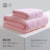 Light pink two-piece set (comes with laundry bag) towel + bath towel 1.8 meters x 0.9 meters 