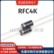 Diode chỉnh lưu điện áp cao RFC4K 1A/4000V vỉ đập muỗi có đầu cắm diode R4000F R4000