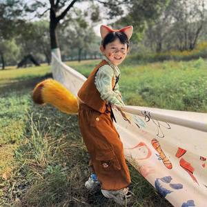 
Boys and girls suits, Zootopia costumes, Judy costumes, autumn bunny police officer children's cos costumes