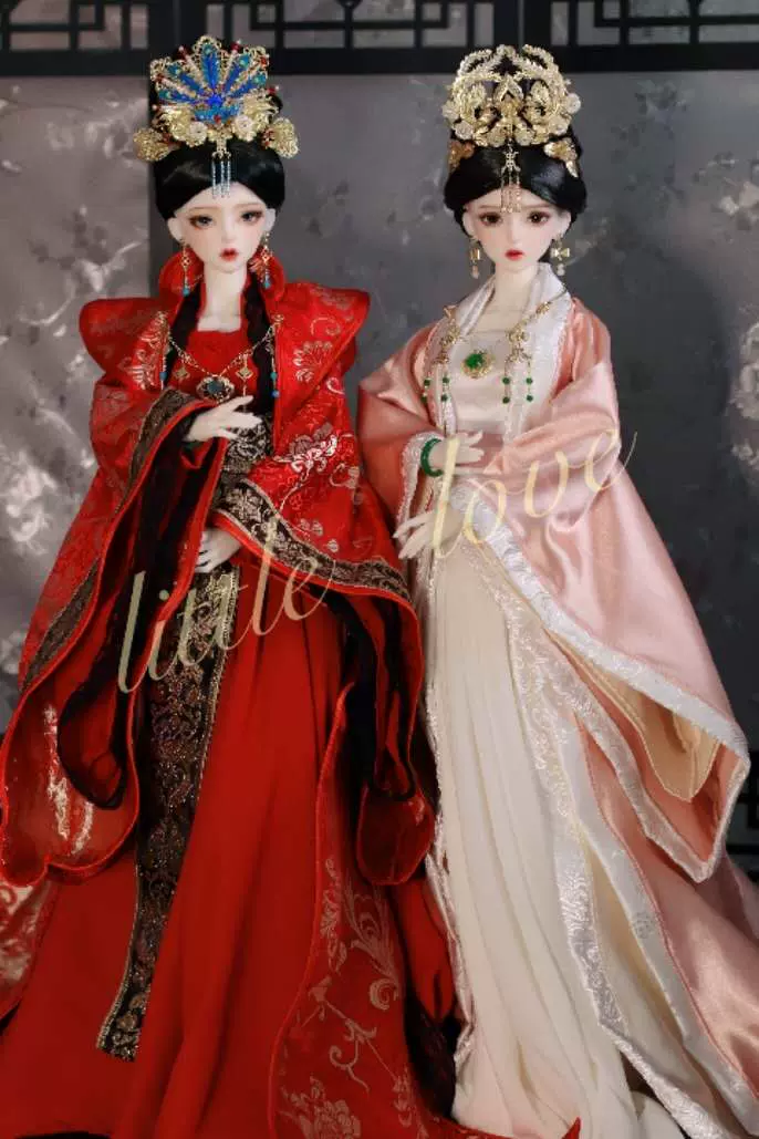 WY420 BJD ドール 衣装 漢服 中華風 敦煌古風 ハンドメイド 新品