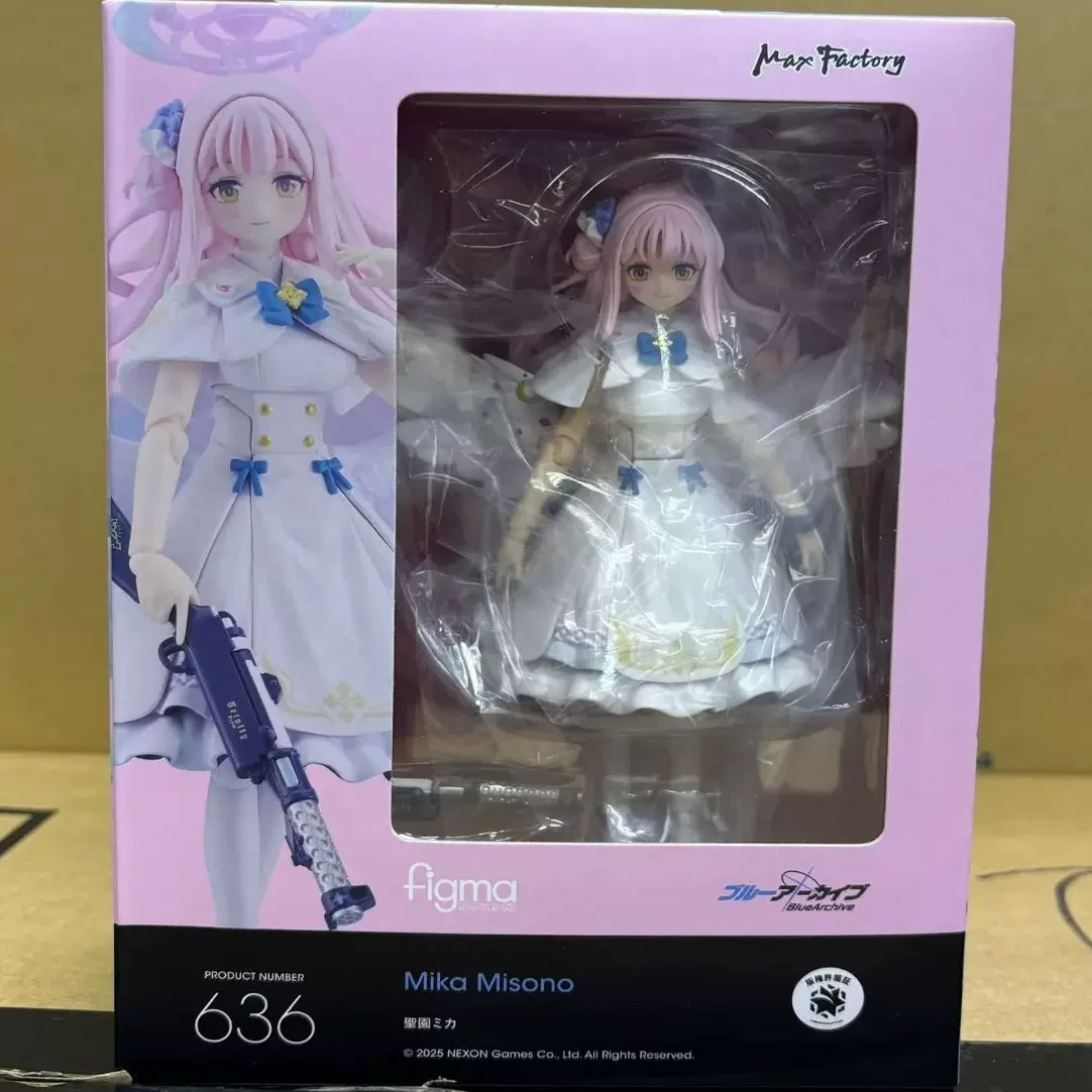现货MF figma 636 蔚蓝档案碧蓝档案圣园未花