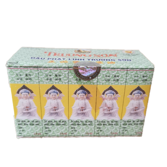 Dầu Phật Linh Xương Sơn - 5 x 1.5ml - Xua Muỗi & Giảm Đau Nhức