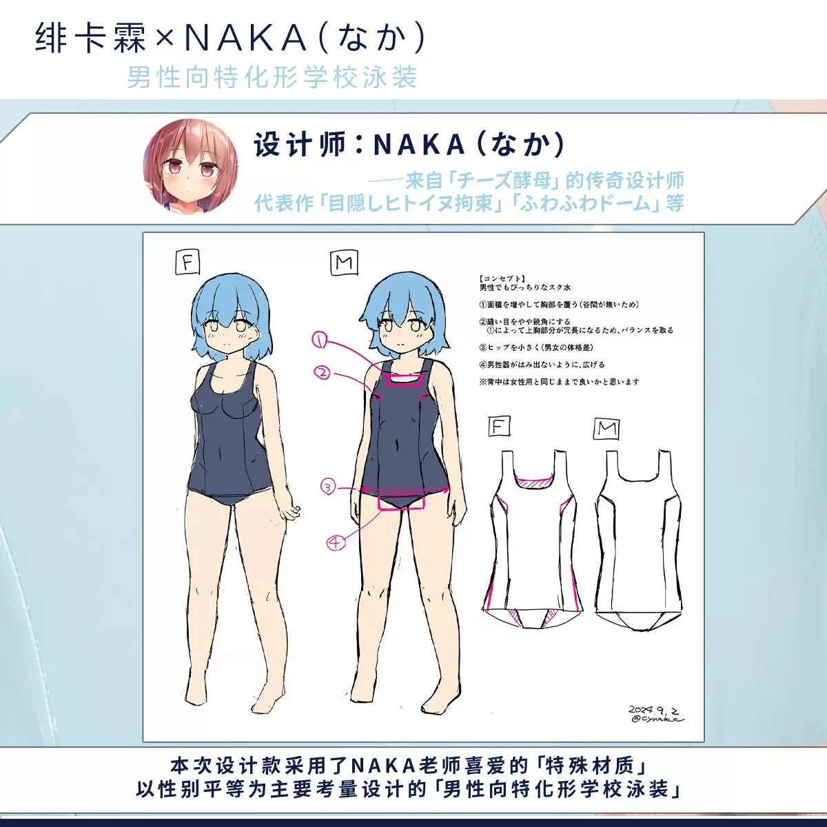 Featurium「FEM-GUM01」ぐみぐみ号 コラボ エナメル競泳水着 51ygVs285lL._AC_SX466_.jpg