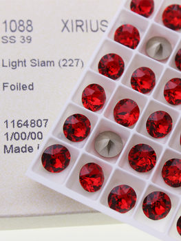
Shijia rhinestone 227 light red nail art jewelry Huazi diamond