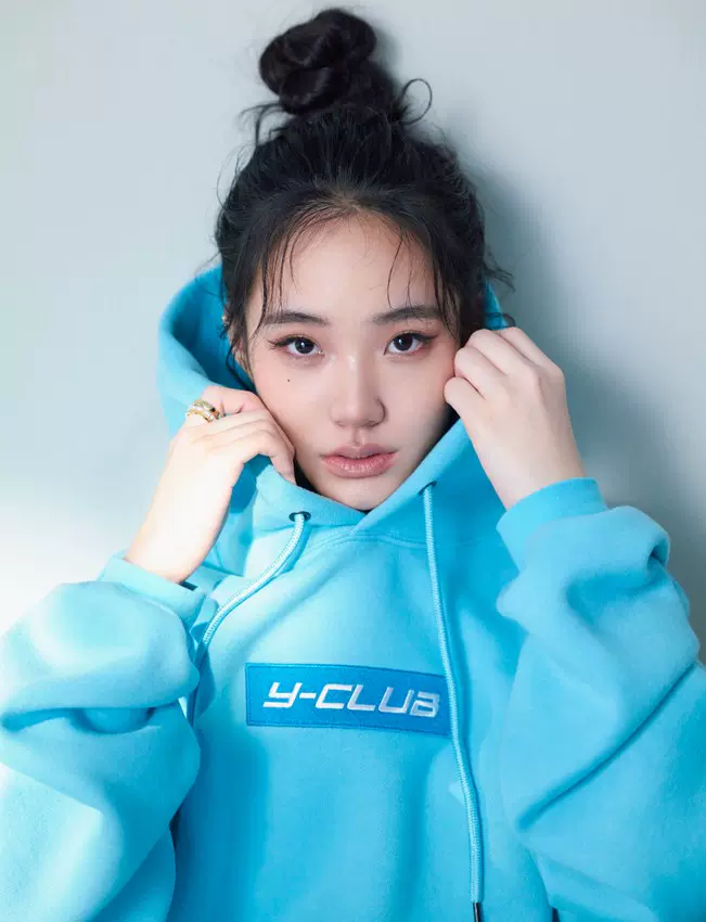 YUYU Active台湾品牌新品Y-Club Box Logo Sweatshirt 帽衫-Taobao