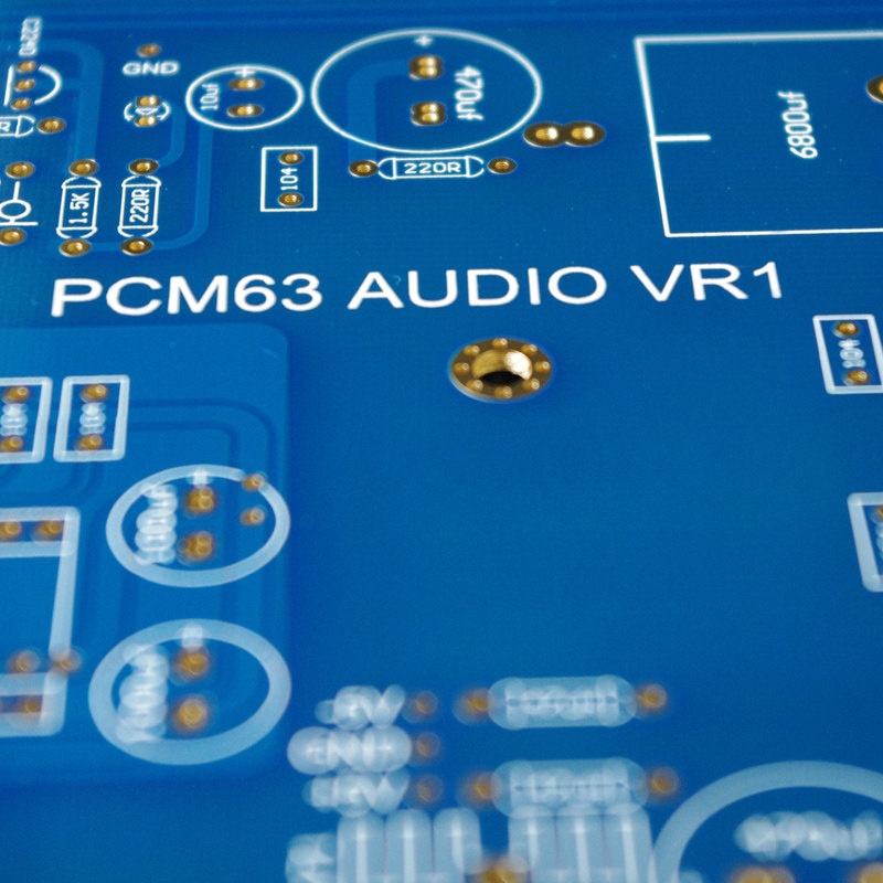 DAC decoding board CS8412+DF1700+PCM63 discrete Watian's power supply
