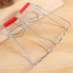 Anti-Scalding Kitchen Plate Grabber, Multifunctional Household Stainless Steel Plate Clamp, Anti-Scalding Tool