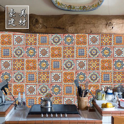 Antique-Style Floral Tiles 100*100 Ceramic Tiles Bathroom Antique-Style Border Tiles Floral Tiles Kitchen Ceramic Wall Tiles Decorative Tiles