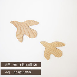 Japanese Zakka Swallow-Shaped Limited Edition Wooden Wall Hanging Nordic Style Japanese Refrigerator Magnet